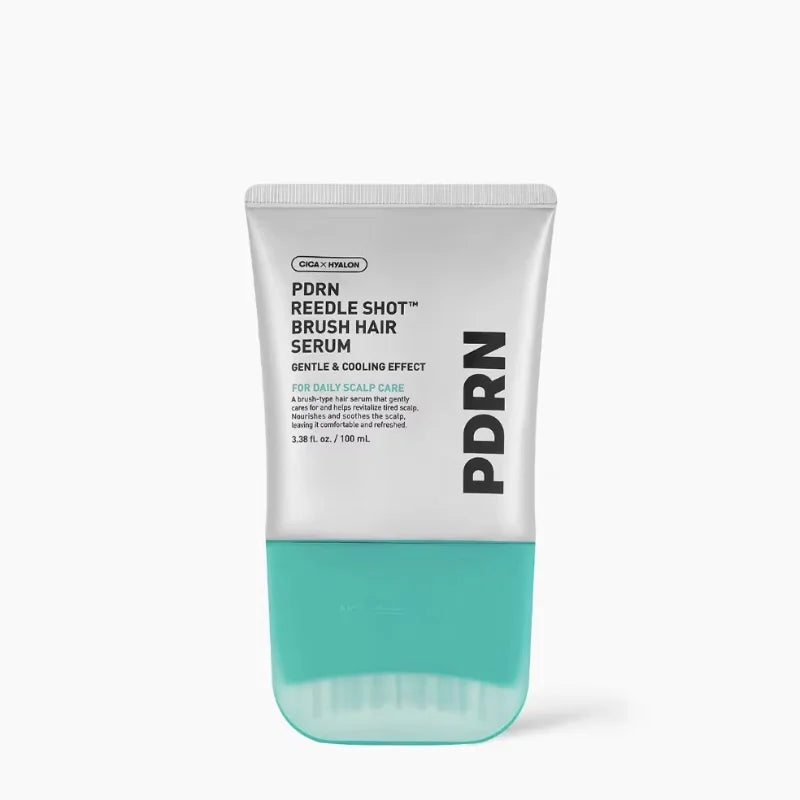 Pdrn Reedle Shot Brush Hair Serum Nourishing Strengthening Hair Care Essence Improve Scalp Environment for Daily Scalp Care