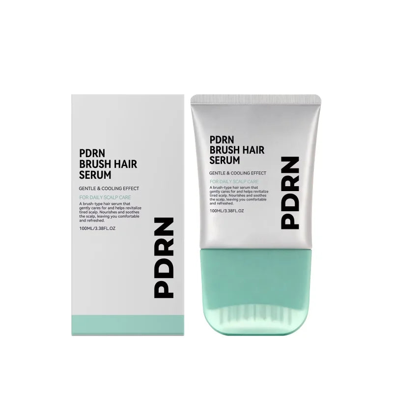 Pdrn Reedle Shot Brush Hair Serum Nourishing Strengthening Hair Care Essence Improve Scalp Environment for Daily Scalp Care