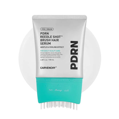 PDRN Hair Care Essence Liquid Scalp Massage Brush Nourish Hair Follicles Repair Damaged Scalp Hair Daily Care Fresh Not Greasy